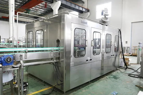 Macchina riempitrice di birra in bottiglia PET da 9000 bph