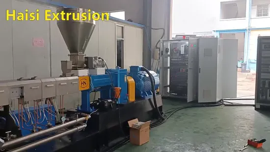 Linea di produzione di composti TPE TPR EVA PE con fusione a caldo e pellettizzazione subacquea